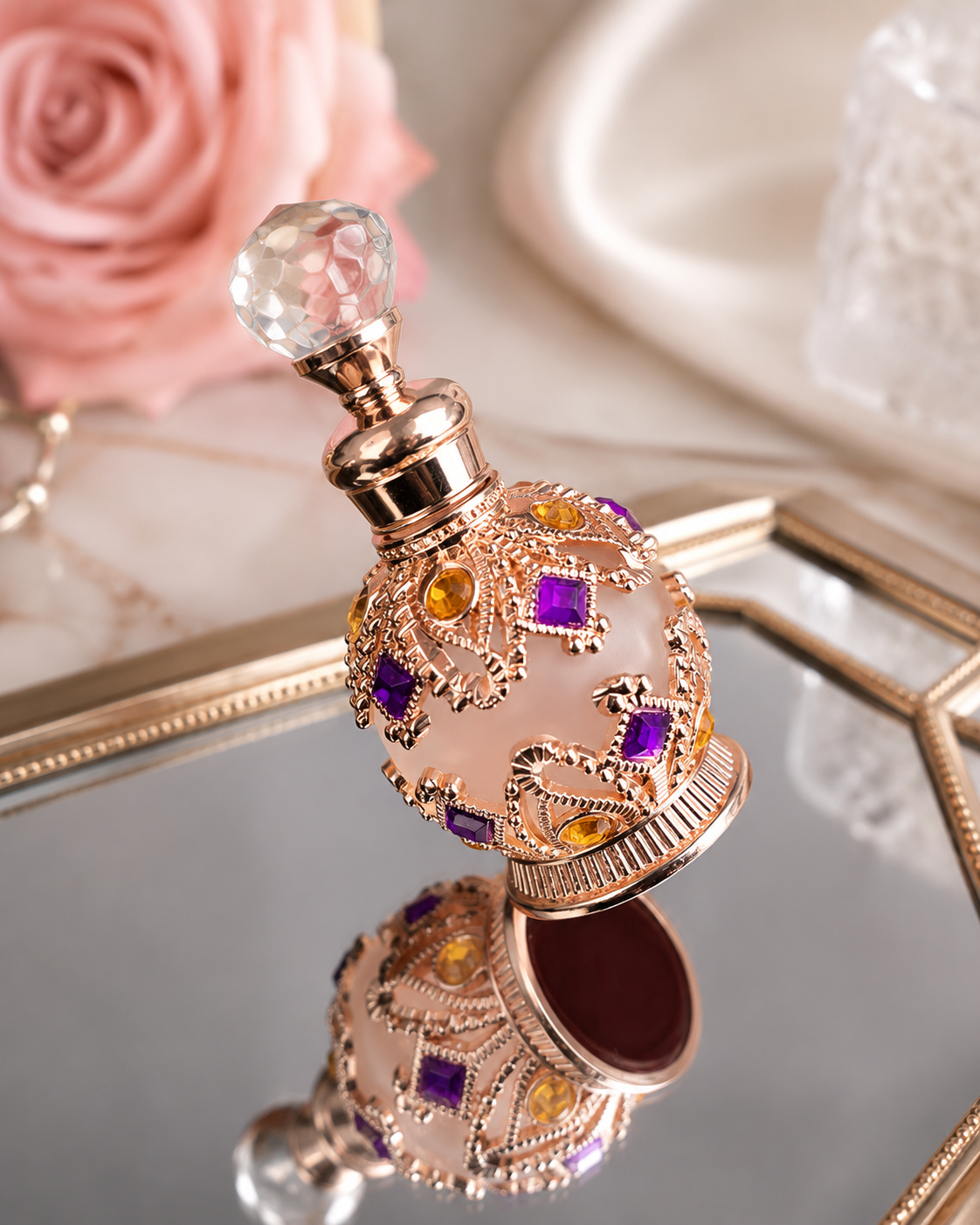 Vintage Arabic-Style Perfume Bottle